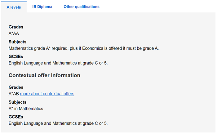 6 UCL 2023入學A Level、IB和英語成績要求6.png