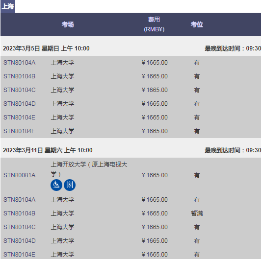 2023年2/3/4月GRE考試報名&考位考點(diǎn)